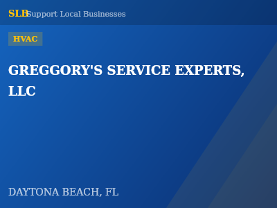 GREGGORY'S SERVICE EXPERTS, LLC — HVAC in DAYTONA BEACH, FL