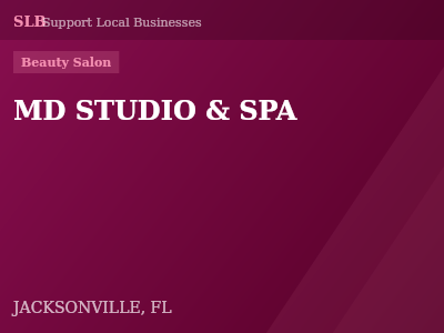 MD STUDIO & SPA — Beauty Salon in JACKSONVILLE, FL