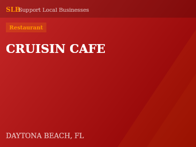 CRUISIN CAFE — Restaurant in DAYTONA BEACH, FL