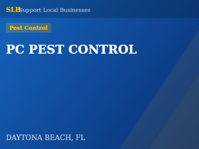 PC PEST CONTROL — Pest Control in DAYTONA BEACH, FL