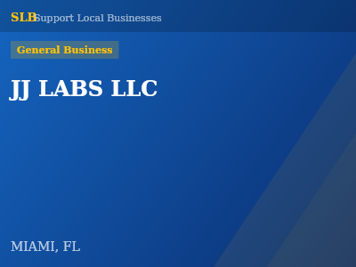 JJ LABS LLC — General Business in MIAMI, FL