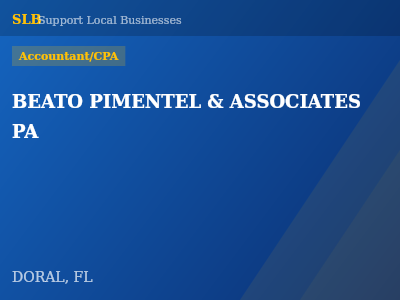 BEATO PIMENTEL & ASSOCIATES PA — Accountant/CPA in DORAL, FL
