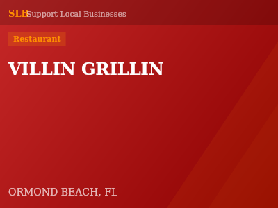 VILLIN GRILLIN — Restaurant in ORMOND BEACH, FL