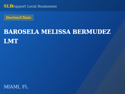 BAROSELA MELISSA BERMUDEZ LMT — Doctor/Clinic in MIAMI, FL