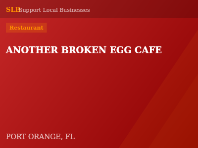ANOTHER BROKEN EGG CAFE — Restaurant in PORT ORANGE, FL