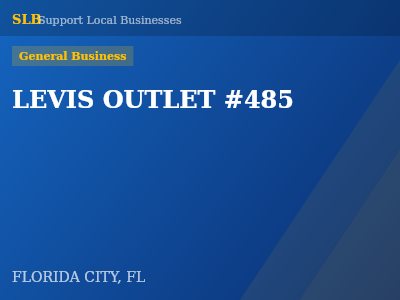 LEVIS OUTLET #485 — General Business in FLORIDA CITY, FL