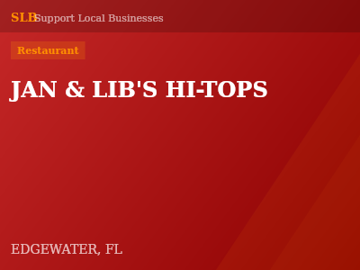 JAN & LIB'S HI-TOPS — Restaurant in EDGEWATER, FL