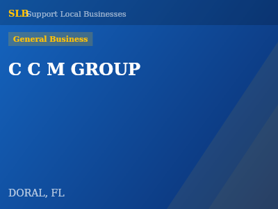 C C M GROUP — General Business in DORAL, FL