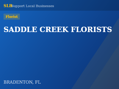 SADDLE CREEK FLORISTS — Florist in BRADENTON, FL