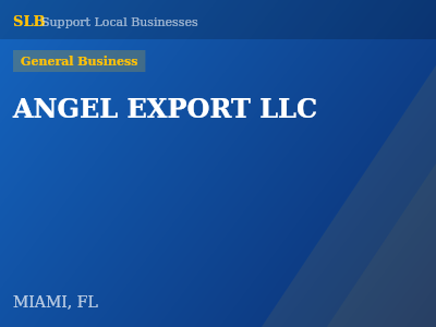 ANGEL EXPORT LLC — General Business in MIAMI, FL