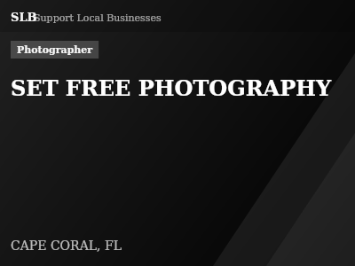 SET FREE PHOTOGRAPHY — Photographer in CAPE CORAL, FL
