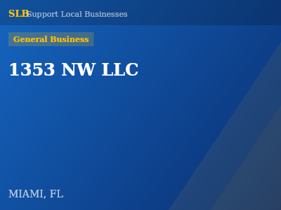 1353 NW LLC — General Business in MIAMI, FL