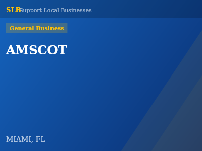 AMSCOT — General Business in MIAMI, FL