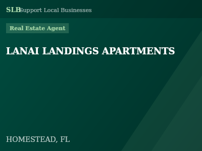 LANAI LANDINGS APARTMENTS — Real Estate Agent in HOMESTEAD, FL