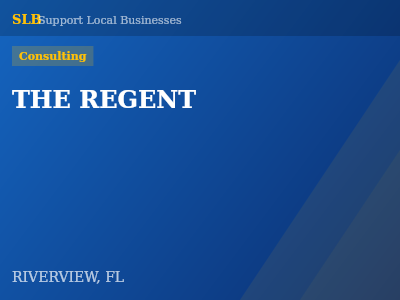 THE REGENT — Consulting in RIVERVIEW, FL