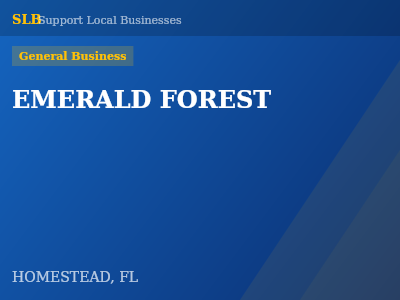 EMERALD FOREST — General Business in HOMESTEAD, FL