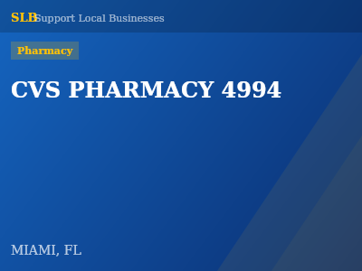 CVS PHARMACY 4994 — Pharmacy in MIAMI, FL