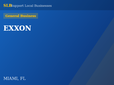 EXXON — General Business in MIAMI, FL