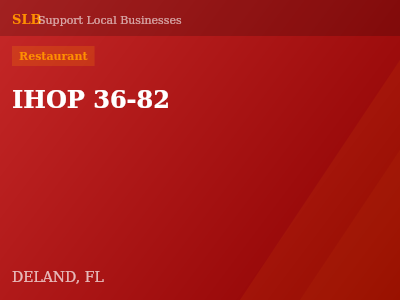 IHOP 36-82 — Restaurant in DELAND, FL