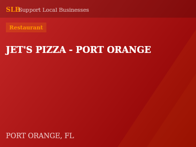 JET'S PIZZA - PORT ORANGE — Restaurant in PORT ORANGE, FL