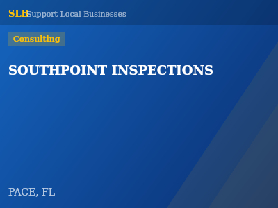 SOUTHPOINT INSPECTIONS — Consulting in PACE, FL