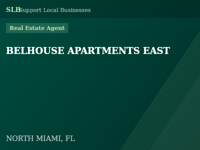 BELHOUSE APARTMENTS EAST — Real Estate Agent in NORTH MIAMI, FL