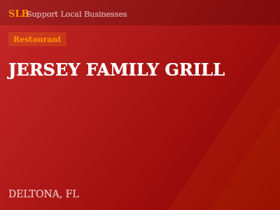 JERSEY FAMILY GRILL — Restaurant in DELTONA, FL