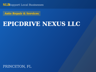 EPICDRIVE NEXUS LLC — Auto Repair & Services in PRINCETON, FL